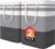 HomeHacks 2 Pack Large Laundry Baskets, Laundry Hampers Bags (Grey 75Lx2) | Waterproof, Freestanding, Collapsible Clothes Hamper with Reinforced Handles in Laundry Room, College Dorm, Bathroom, Bedroom